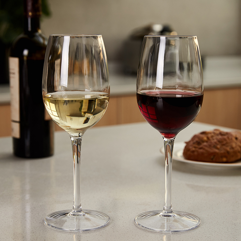 Wine Or Beer - ミッキーリーアンブレイカブルプラスチックレッドワイングラス、ピクニックセット、再利用可能、ショット、食器洗い機、パーティー、バーウェア、12.5オンス、355ml、2個、4個、6個