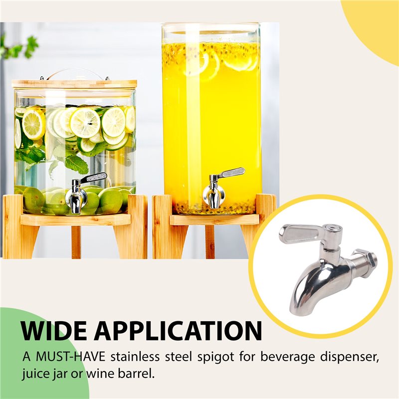 Wine Beer Drink - ABMI-ステンレス製蛇口タップ ドラフトビールタップ 家庭用醸造発酵器 ワイン ドラフトビール ジュースディスペンサー
