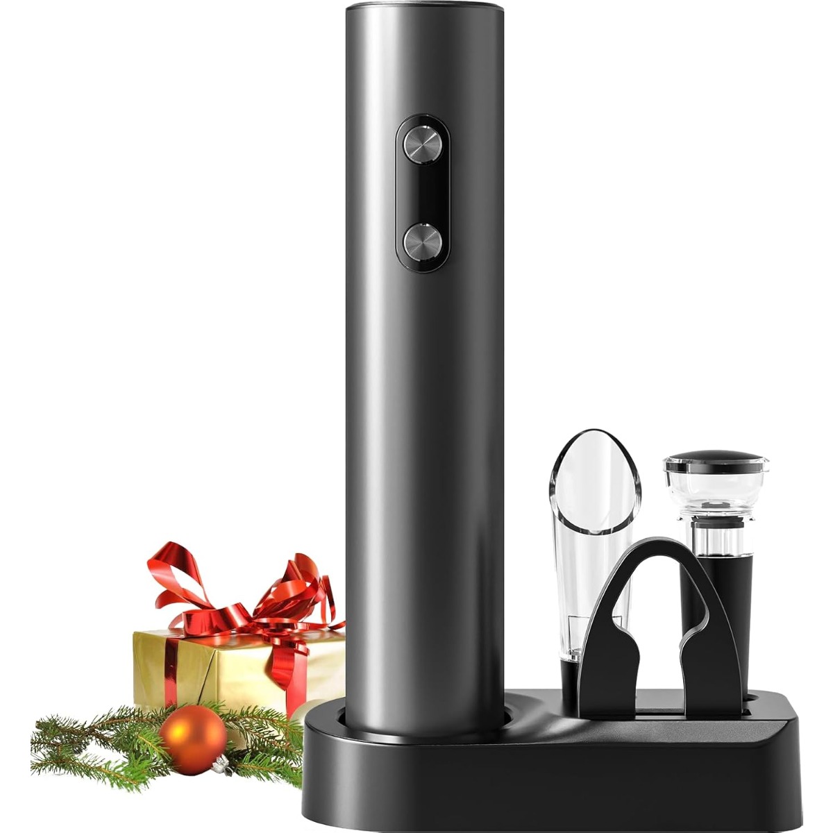 電動ワインオープナーセット 電動ワインボトルオープナー 収納 - Wine Opener Electric のレビューと価格