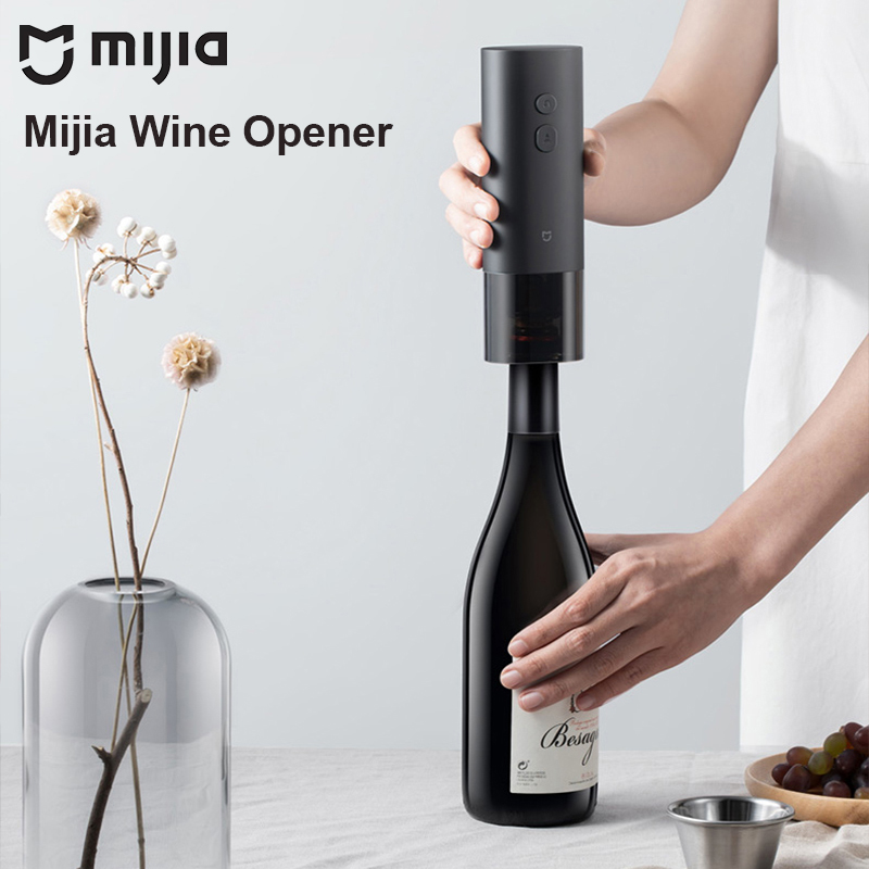 Mijia 電動ワインオープナー乾電池式自動赤ワインボトルキ - Wine Opener Electric のレビューと価格