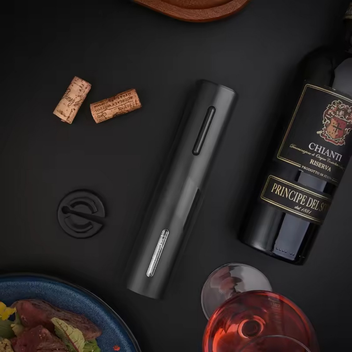 電動ワインボトルオープナー自動赤ワインコルク抜きワインオープ - Wine Opener Electric のレビューと価格