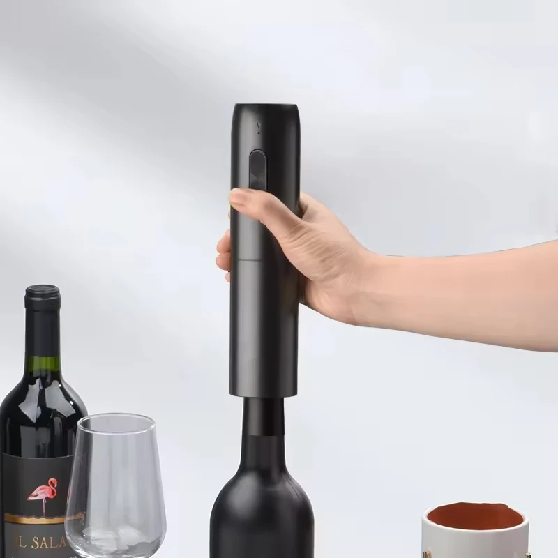 充電ベース付き自動電気ワインボトルオープナー、赤ワインコルク - Wine Opener Electric のレビューと価格