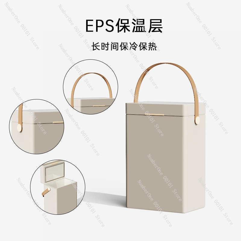 断熱層を備えた携帯用の長い円筒形の酒類包装チューブ。ビール、 - Wine Or Beer のレビューと価格