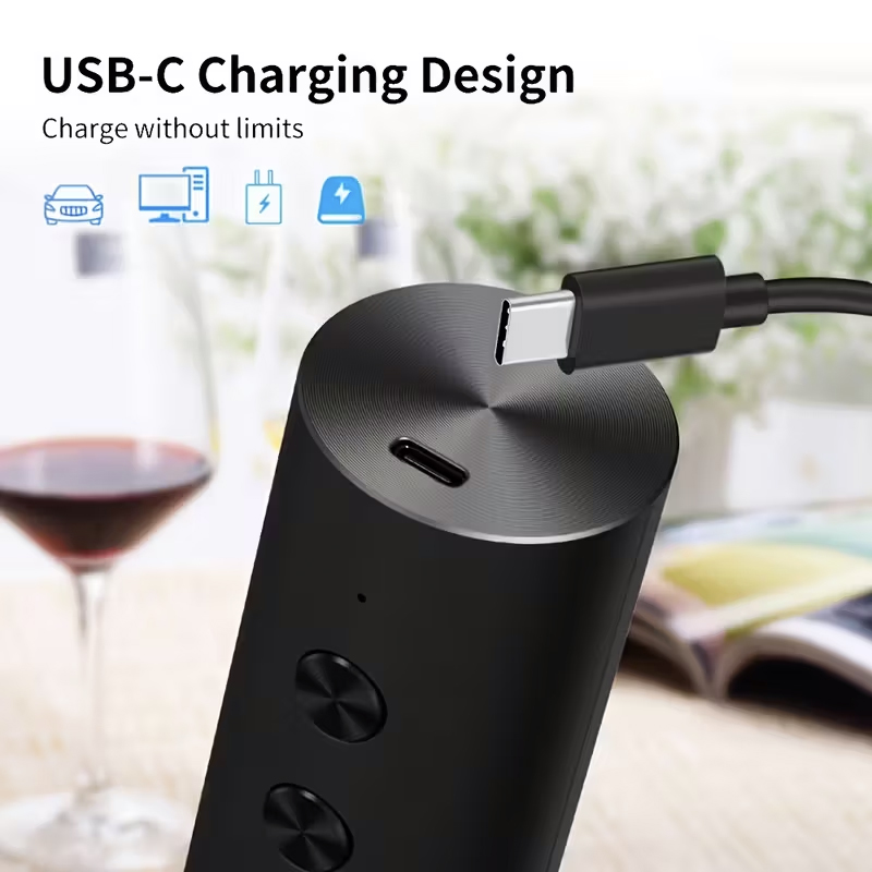電動ワインオープナーセット新入荷 自動赤ワインコルク抜き 充 - Wine Opener Electric のレビューと価格